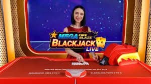 Mega Fire Blaze Blackjack Live
