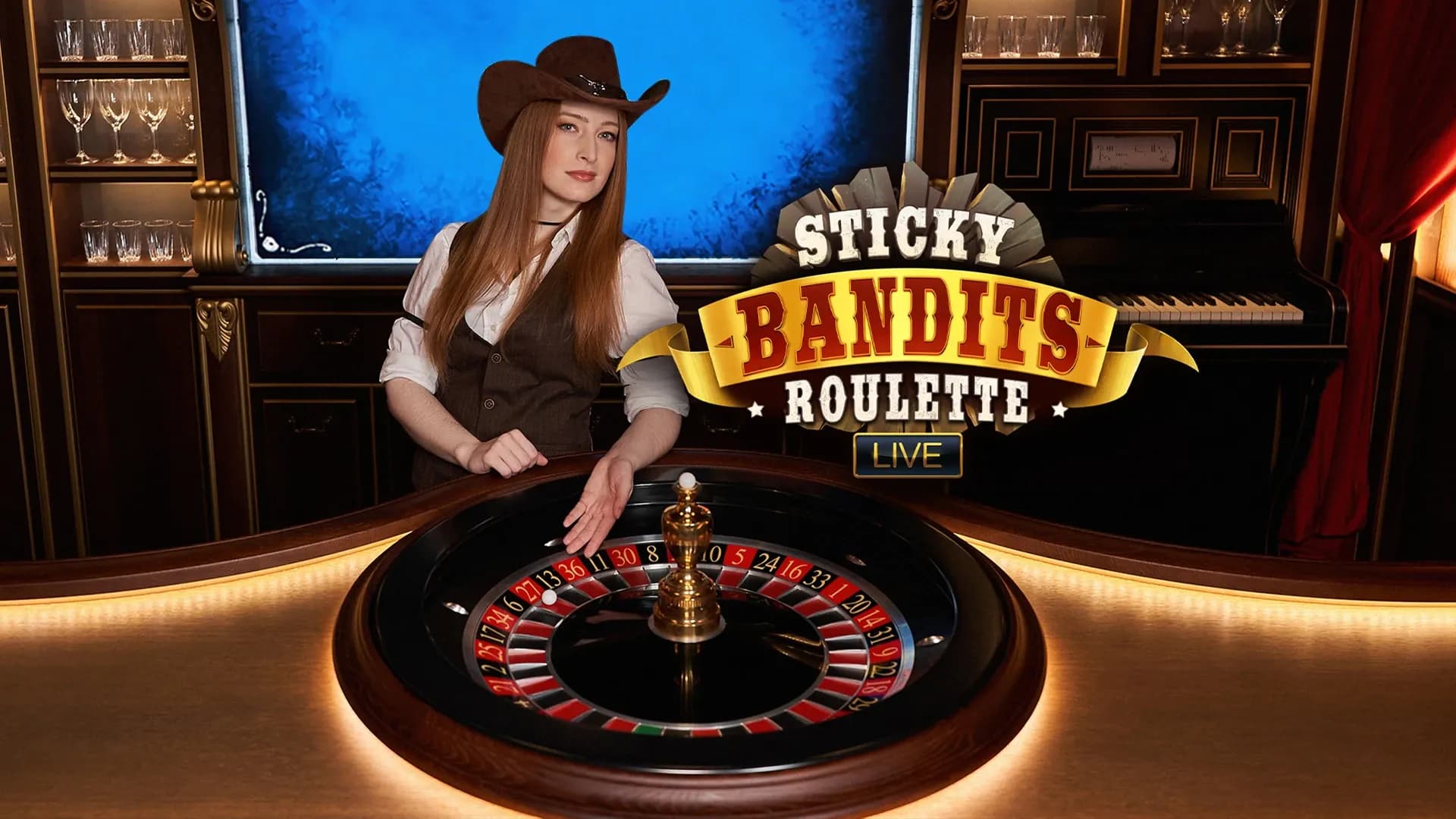 Sticky Bandits Roulette Live